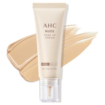 AHC Nude Tone-Up Cream Natural Glow SPF50+ PA++++