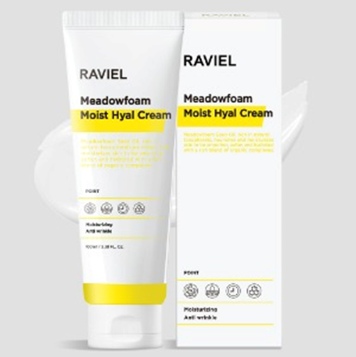 Raviel Meadow Foam Moist Hyal Moisturizing Cream 100ml 3.3oz