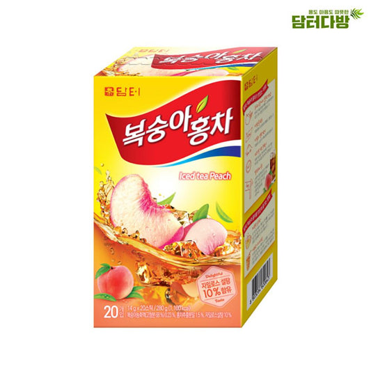 Peach Tea 20/ 80 Sticks Iced Peach Tea Damtuh - BesteMango