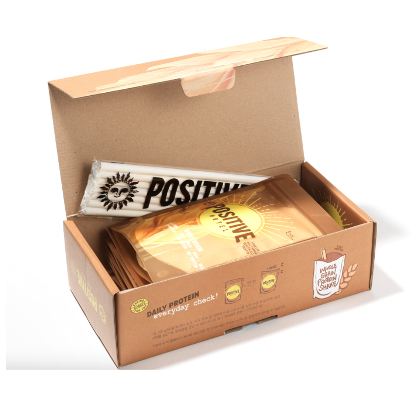 Positive Hotel Whole Grain Protein Shake 1box (7ea)