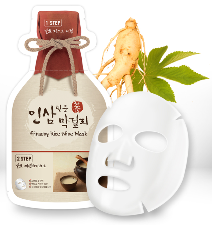 Danahan Ginseng Rice Wine Mask 10pcs