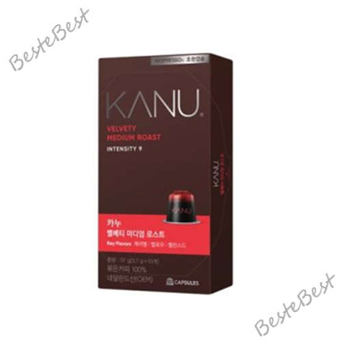 Kanu Velvety Medium Roast 10ea *5.7g